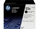  Original HP 55X CE 255 XD Toner schwarz High-Capacity Doppelpack (ca. 12.500 Seiten) 